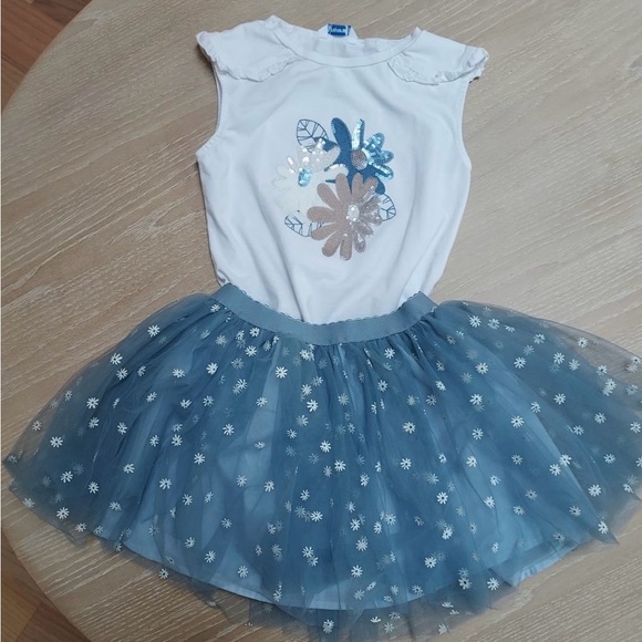 Mayoral Other - Blue and White kids matching set